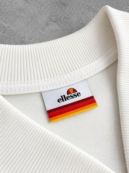 Чоловічий спортивний костюм Ellesse з лампасами білий Хар-955 фото