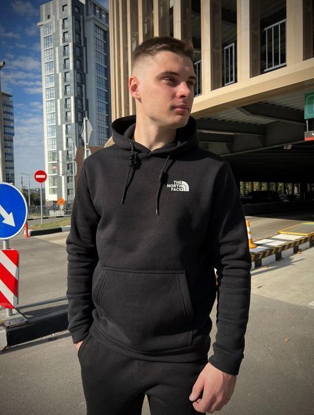 Мужской зимний спортивный костюм The North Face 3в1 черный Комплект TNF Костюм Куртка Rap-RD019/RD021/RD279 фото