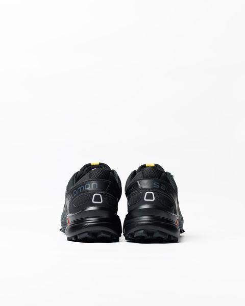 Мужские кроссовки Salomon Speedcross 4 Gore-Tex Black черные Pow-SL022 фото