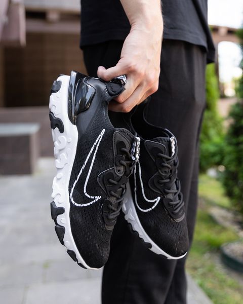 Чоловічі кросівки Nike React Vision чорні Pow-NK161 фото