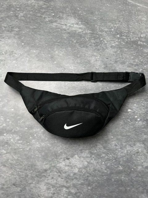 Бананка Nike черная Сумка Найк на пояс Intr-1587995523 фото