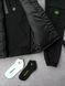 Мужской костюм Stone Island с патчем черный Комплект Стон Айленд Жилетка Кепка Хар-562 фото 4