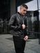 Чоловічий шкіряний бомбер чорний Куртка без капюшона весняна осінка Ram-б004 1 фото 3