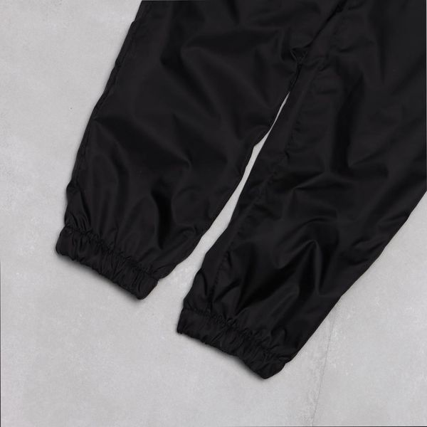 Мужские штаны Stussy черные Брюки Стусси из плащевки на резинке Ads-197 фото