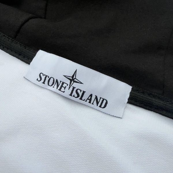 Чоловічий спортивний костюм Stone Island з капюшоном на блискавці білий Комплект Стон Айленд Толстовка Штани Кепка Хар-532 фото