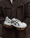 Мужские зимние кроссовки Asics Gel Kahana 8 White Black белые с черным Ассикс термо Pow-AS016 фото 7