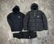 Мужской зимний спортивный костюм The North Face 3в1 черный Комплект TNF Костюм Куртка Rap-RD019/RD021/RD279 фото 1