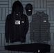 Чоловічий спортивний костюм The North Face чорний Комплект ТНФ Футболка Кепка Hot-30 фото 1