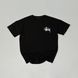 Чоловіча футболка Stussy чорна Теніска Стуссі Will-SS0001 фото 1