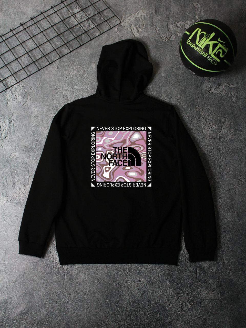 Чоловіче Худі The North Face чорне Кофта ТНФ з капюшоном