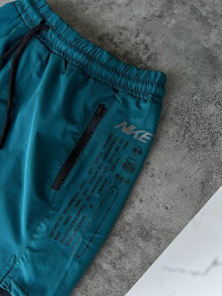 Мужские спортивные шорты Nike зеленые для тренировок Найк Моло-GH507 фото