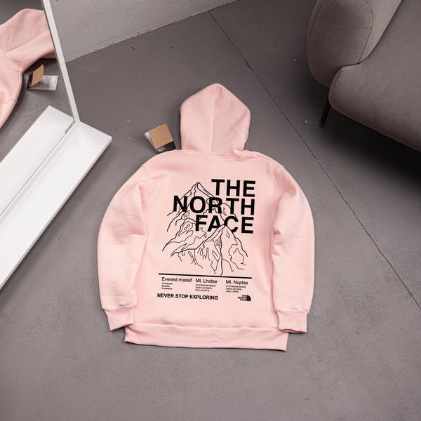 Мужское зимнее худи The North Face с капюшоном черное Толстовка ТНФ Ads-472 фото
