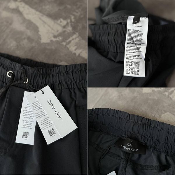 Мужские спортивные штаны Calvin Klein карго синие Брюки Кельвин Кляйн Моло-KC-2 фото