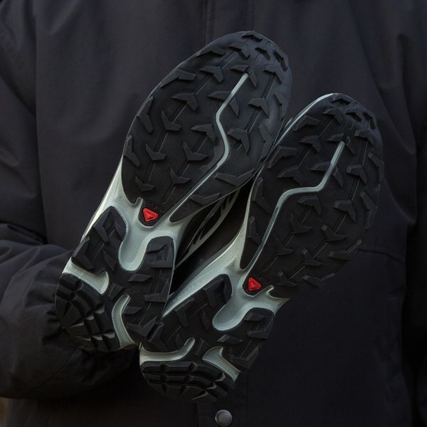 Чоловічі термокросівки Salomon XT-6 Gore-Tex сірі In-3078 фото