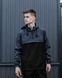 Чоловічий спортивний костюм Nike із плащової тканини чорний з сірим Комплект Найк Анорак Штани Барсетка Intr-1602058044 фото 9