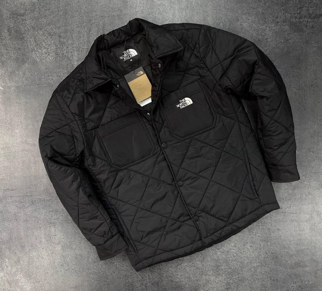 Чоловіча куртка The North Face чорна Вітровка ТНФ весняна осіння Моло-TNF70 фото