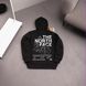 Мужское зимнее худи The North Face с капюшоном черное Толстовка ТНФ Ads-472 фото 1