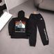 Мужской зимний спортивный костюм The North Face фиолетовый Комплект ТНФ Худи Штаны плащевка Ads-560 фото 5
