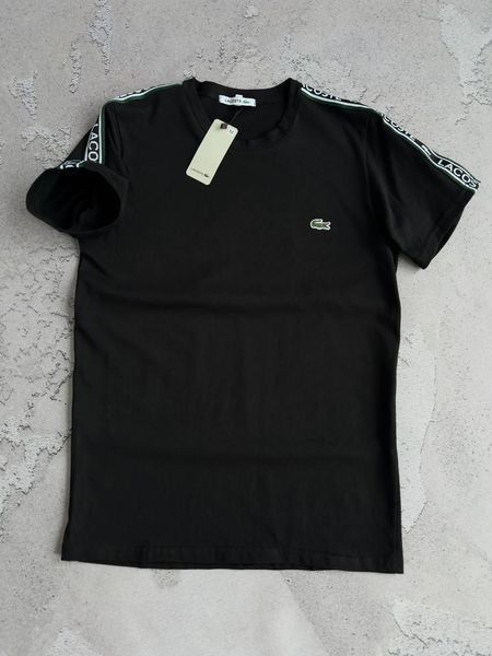Мужская футболка Lacoste белая Хар-891 фото