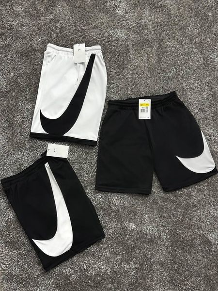 Мужские спортивные шорты Nike Big Swoosh черные Найк Биг Свуш Arm-Dr_33994 (коп2) фото