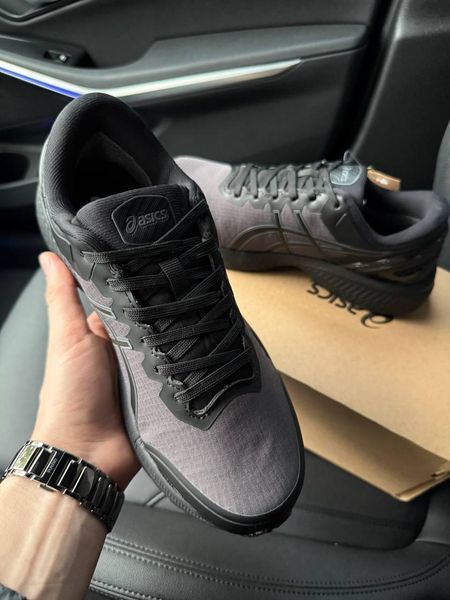 Чоловічі кросівки AsicsGel Kayano 27 Gore-Tex Black Purple чорні з фіолетовим Асікс гортекс з мембраною Pow-AS034 фото