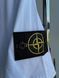 Мужской летний костюм Футболка Шорты Stone Island черно-белый с патчем Стон Айленд Моло-67-14 фото 8