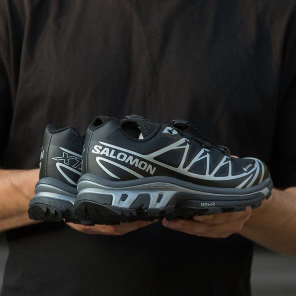Чоловічі термокросівки Salomon XT-6 Gore-Tex чорні Inter-1888 фото