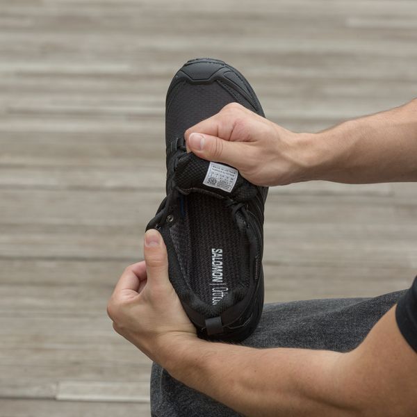 Чоловічі термокросівки Salomon Speed Cross Pro Gore-Tex Thinsulate чорні In-2996 фото