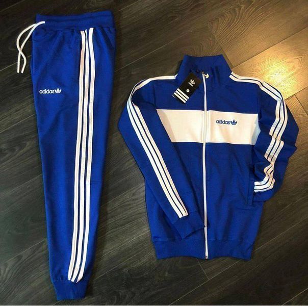 Чоловічий спортивний костюм Adidas без капюшона білий Комплект Адідас Кофта на змійці Штани Хар-100 фото