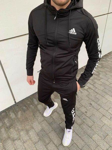 Чоловічий спортивний костюм Nike без капюшона білий Комплект Найк Світшот Штани Seas-6 фото