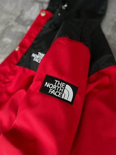 Чоловіча ветровка The North Face з плащової тканини червона з чорним Куртка ТНФ весняна Моло-XH5 фото