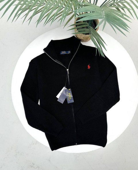 Мужской кардиган Polo Ralph Lauren черный Cas-67 фото
