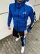 Чоловічий спортивний костюм Nike без капюшона білий Комплект Найк Світшот Штани Seas-6 фото 6