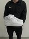 Чоловічі зимові кросівки Nike Air Force 1 White на хутрі білі Найк Аїр Форс шкіряні Milf-NWP011101-ТА 1 фото 1