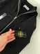Чоловічий кардиган Stone Island білий Кофта Стон Айленд без капюшона на змійці Гла-138 фото 6