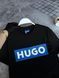 Чоловіча футболка Hugo Boss оверсайз чорна Теніска Х'юго Бос Моло-Dib/5 фото 2