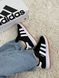 Женские кроссовки Adidas Campus черные Адидас Кампус Arm-CM0202 фото 8