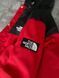 Чоловіча ветровка The North Face з плащової тканини червона з чорним Куртка ТНФ весняна Моло-XH5 фото 4
