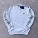 Мужской свитшот Fred Perry черный Кофта Фред Перри без капюшона с лампасами Хар-300 фото 2
