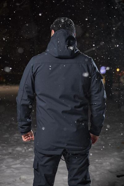 Чоловічий костюм Softshell синій Комлект Софт Шелл Куртка Штани Intru-1586881234 фото