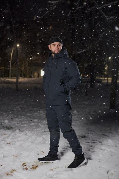 Чоловічий костюм Softshell синій Комлект Софт Шелл Куртка Штани Intru-1586881234 фото