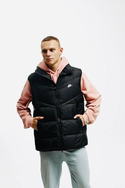 Мужская жилетка Nike Storm-Fit черная Sanv-3\Hub (коп2) фото