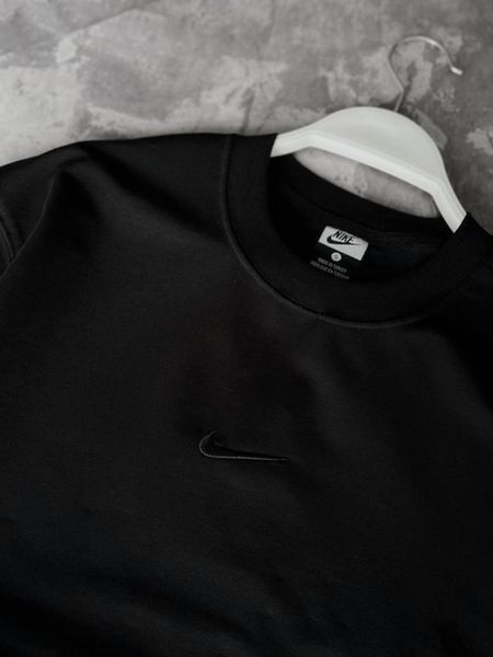Мужской летний костюм Nike Футболка Штаны черный Комплект Найк Моло-110-81 фото