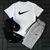 Мужской летний костюм Nike Футболка Шорты Кепка Барсетка белый с серый комплект Найк Hot-145 фото