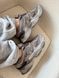 Жіночі кросівки New Balance 9060 коричневі замшеві Нью Беланс у сітку Arm-ZX223 фото 4