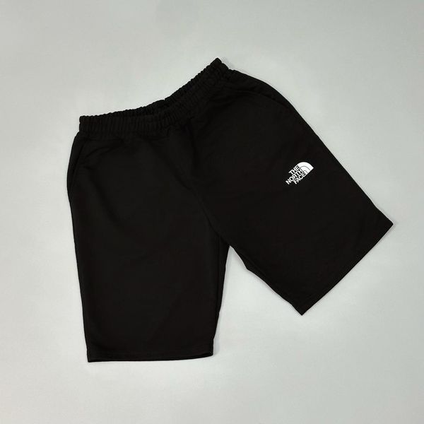 Мужской летний костюм The North Face Футболка Шорты черный хлопковый Комплект ТНФ Will-T0040 фото