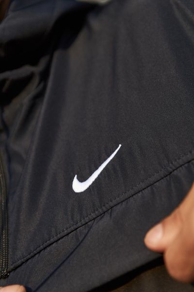 Чоловічий спортивний костюм Nike із плащової тканини чорний з синім Найк Анорак Штани Барсетка Intr-1602932188 фото