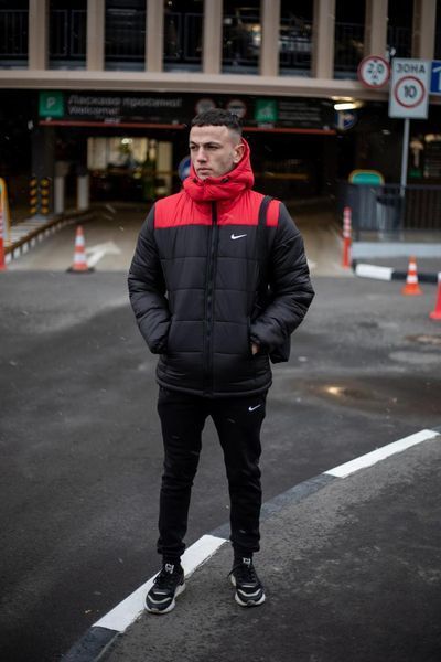 Чоловічий зимовий комплект Nike Штани Барсетка Intr-1592393691 фото