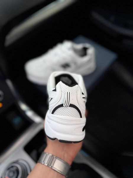 Мужские кроссовки New Balance 530 белые в сетку Нью Беланс Arm-N_B334 фото