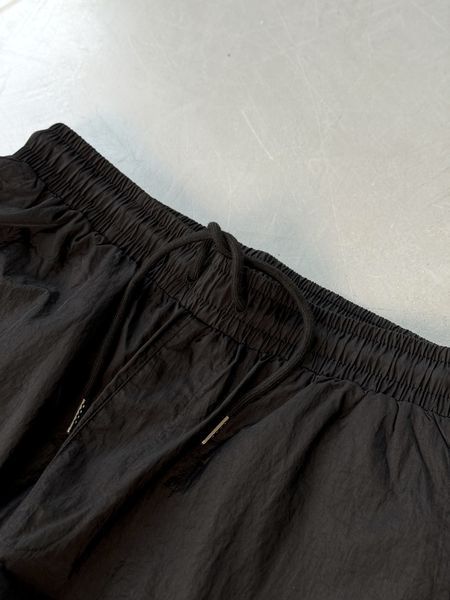 Чоловічі шорти C.P. Company Nylon чорні з лінзою Бриджі Сіпі Компані з нейлону Slav-art9601 фото